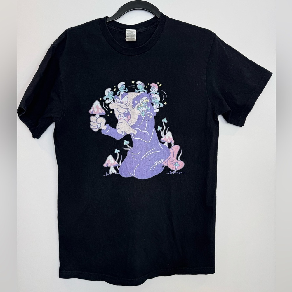 The Smurfs Gargamel Graphic T-Shirt size medium